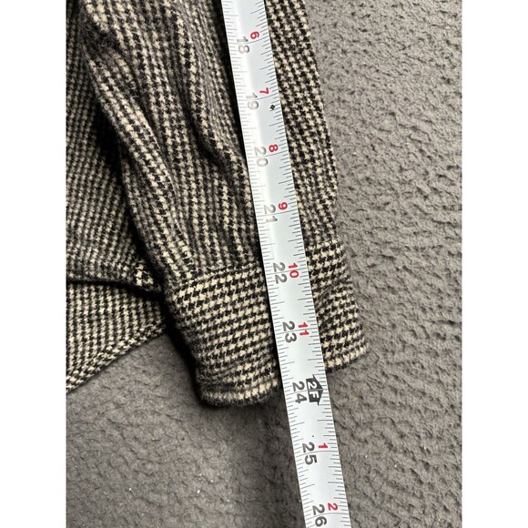 Polo Ralph Lauren Lowell Sport Flannel Shirt Houndstooth XL Wool Button Up - Picture 6 of 15